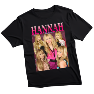 Camiseta Hannah Montana 100% Algodão Exclusiva