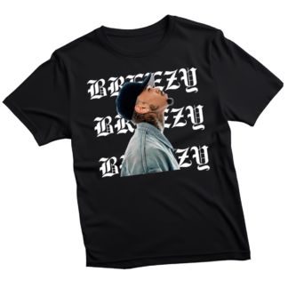 Camiseta Chris Brown Breezy 100% Algodão Exclusiva